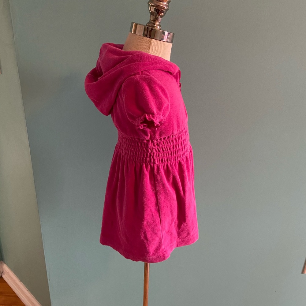 Toddler girl Terry Cloth Bathing Suit cover- Up